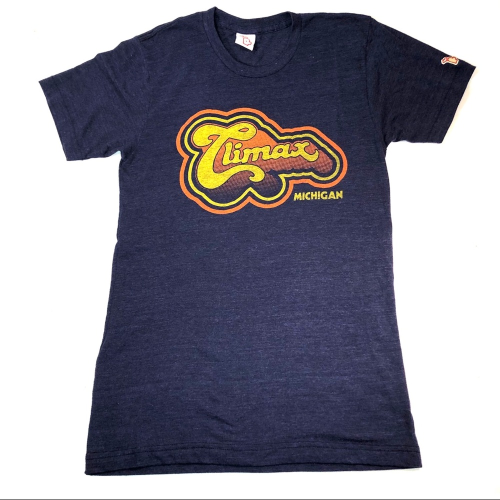 Climax Michigan The Mitten State T-shirt retro Sm